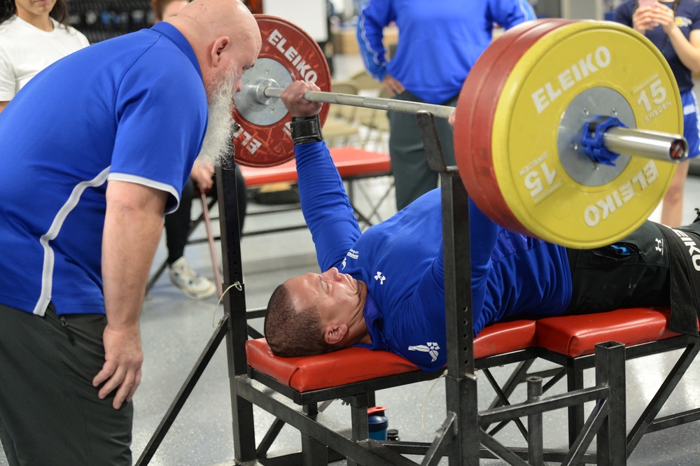 Team Air Force Trains for 2025 DoD Warrior Games
