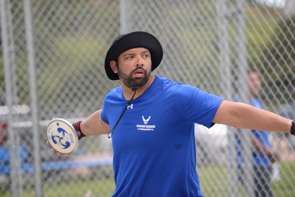 Team Air Force Trains for 2025 DoD Warrior Games