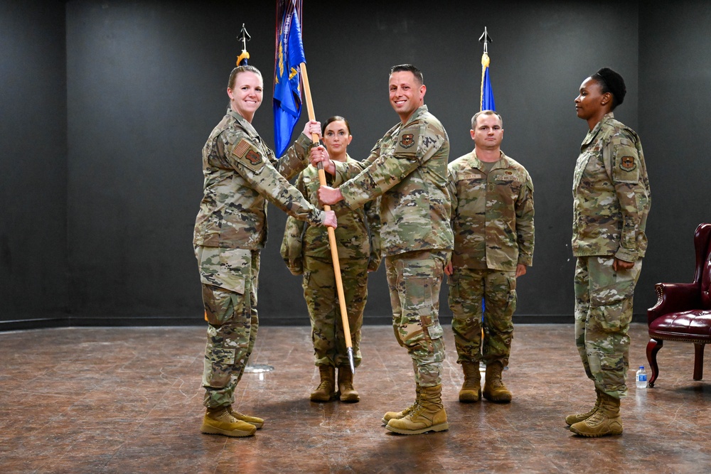 2025 97th Force Support Squadron change of command