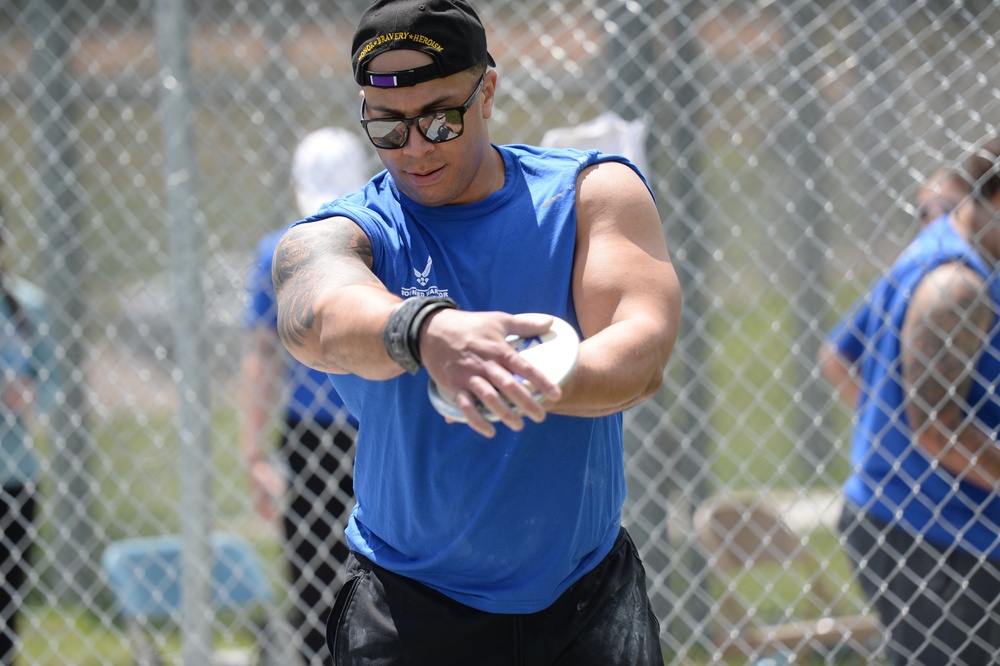 Team Air Force Trains for 2025 DoD Warrior Games