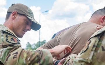172nd SFS Conduct Vehicle Incursion Training
