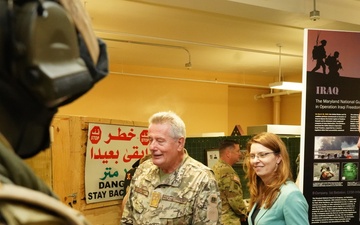 AFBiH Visits Global War on Terror Exhibit