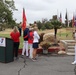 NHCP officer performs National Anthem at Armed Services YMCA Golf Event