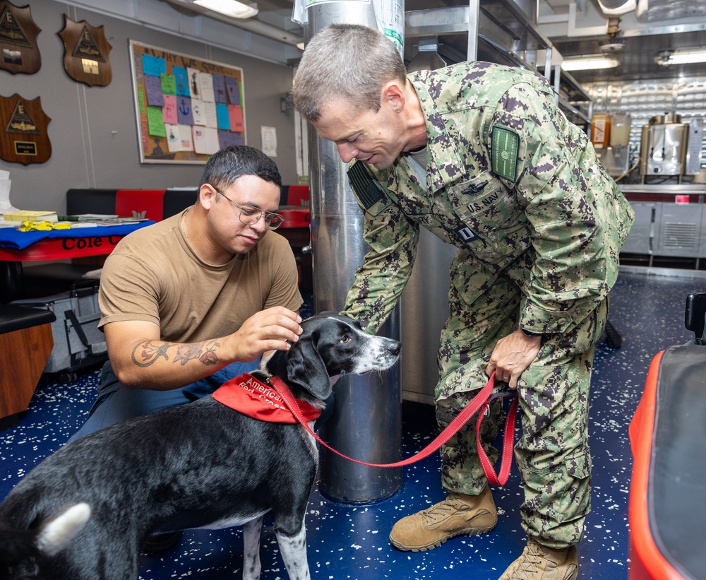 Cole Conducts Routine Operations in GTMO