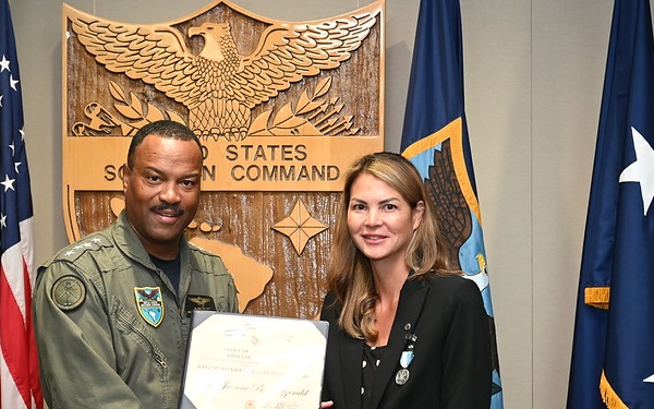 Farewell of USAG-Miami Garrison Manager, Joanne Fitzgerald