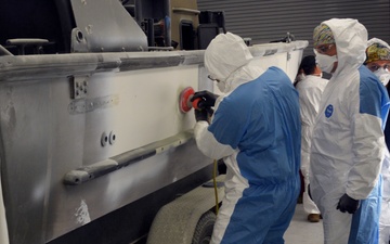 TWAR Fiberglass Repair Test