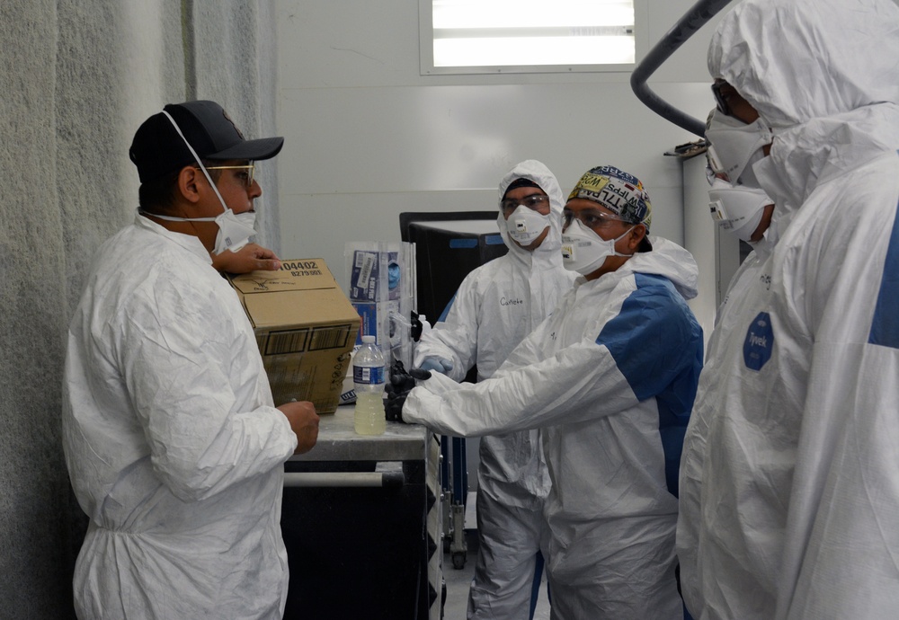 TWAR Fiberglass Repair Test