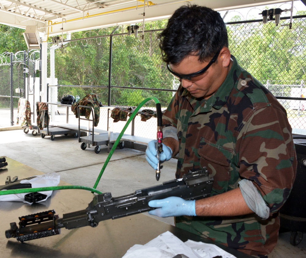 NAVSCIATTS Semester 25-4 Weapons Cleaning