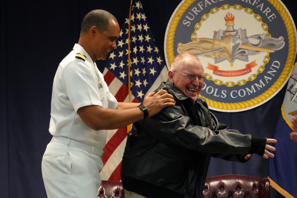 Surface Warfare legend, SWSC director, retires after 50+ years of Navy service