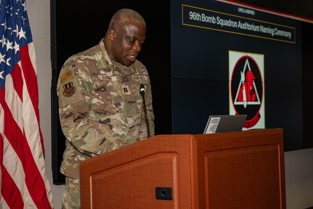 From the Frontlines to the Flightline: 96th BS Celebrates 107 Years by Honoring Heroic Leader
