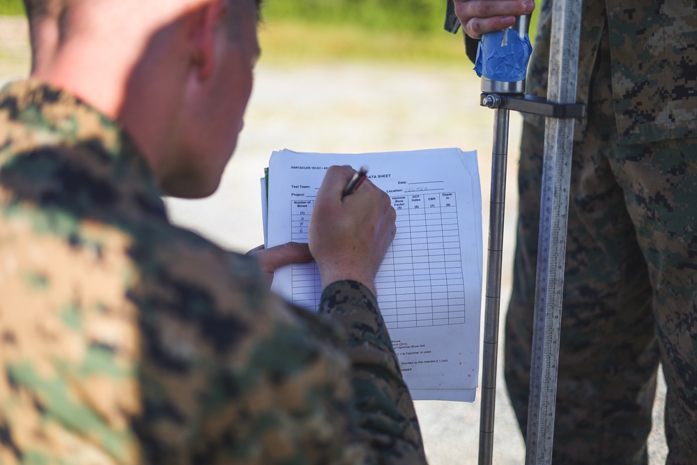 Combat Engineers conduct Land Surveys and SUAS training on Townsend Bombing Range