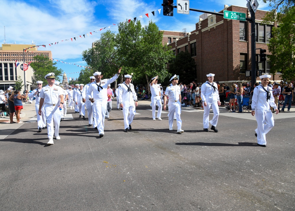 Navy Reserve Center Cheyenne participates in Cheyenne Frontier Days 2025
