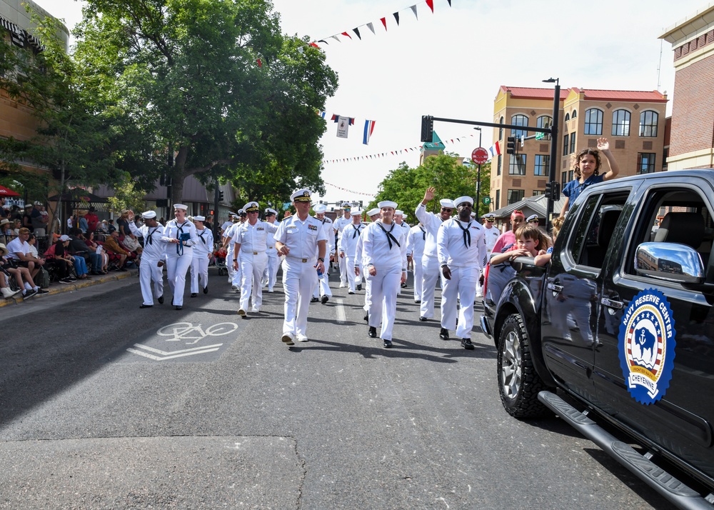 Navy Reserve Center Cheyenne participates in Cheyenne Frontier Days 2025