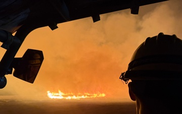 Fort Hunter Liggett supports the Madre Fire 2025