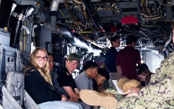 Students of STEM Tour VRM-30