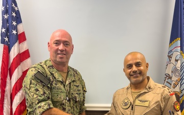 Kuwait Air Force General visits CNATTU Jacksonville