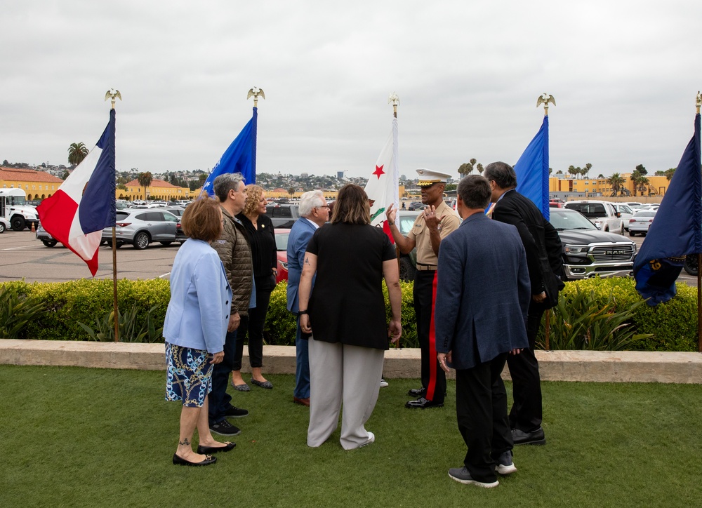 SDMAC Visits MCRD San Diego