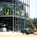 Structural steel framing in full swing as $55.75 million Collective Training Officers Quarters Project at Fort McCoy continues growing during July 2025