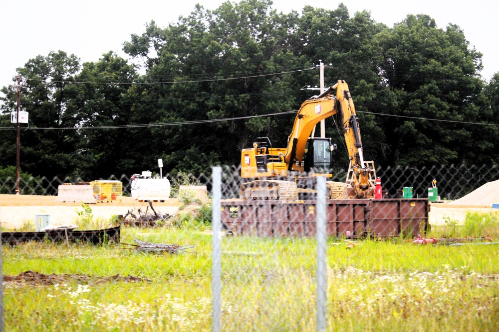 Structural steel framing in full swing as $55.75 million Collective Training Officers Quarters Project at Fort McCoy continues growing during July 2025