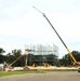 Structural steel framing in full swing as $55.75 million Collective Training Officers Quarters Project at Fort McCoy continues growing during July 2025