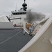 U.S. Coast Guard Cutter Munro patrols the Bering Sea