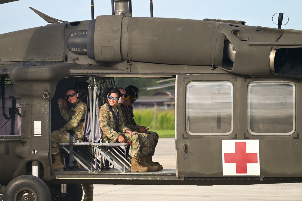 Total Force Medevac Training: Air Force Reservists Join Army OPERATION DUSTOFF VIGILANCE 2025