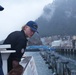 U.S. Coast Guard Cutter Munro patrols the Bering Sea