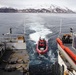U.S. Coast Guard Cutter Munro patrols the Bering Sea