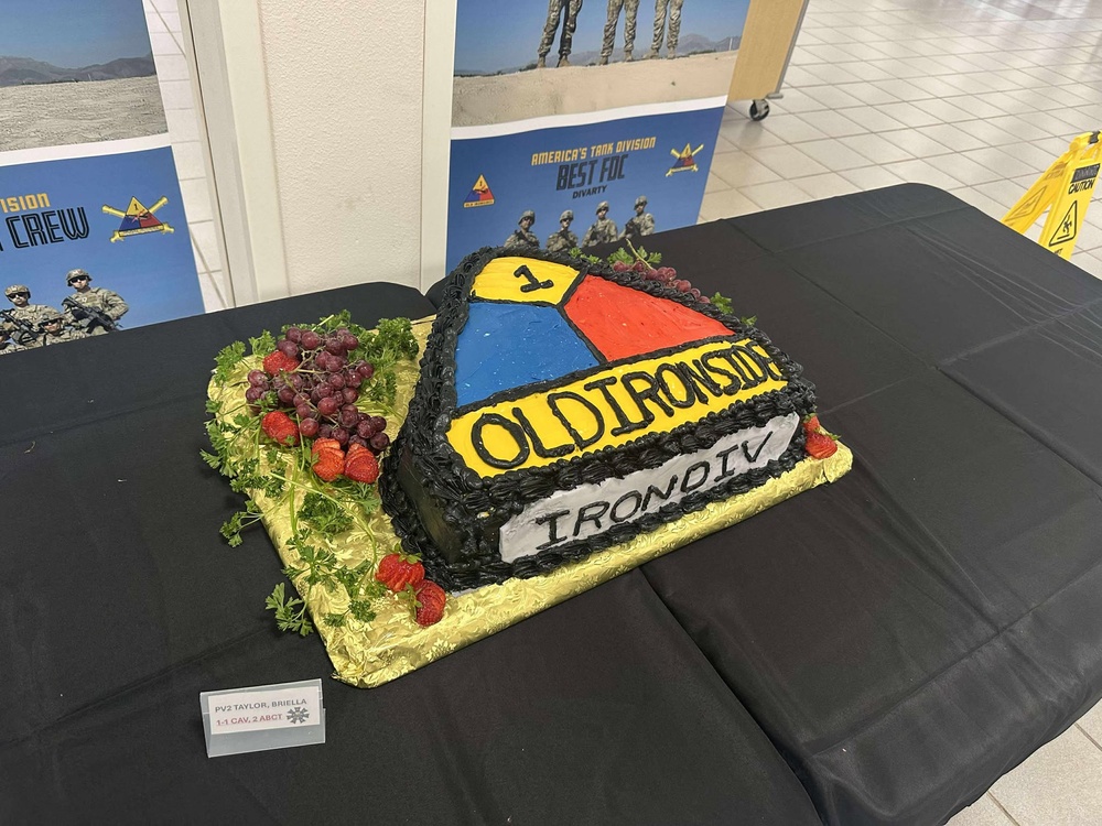 2 ABCT Soldiers Crowned Cake Competition Champions at Fort Bliss