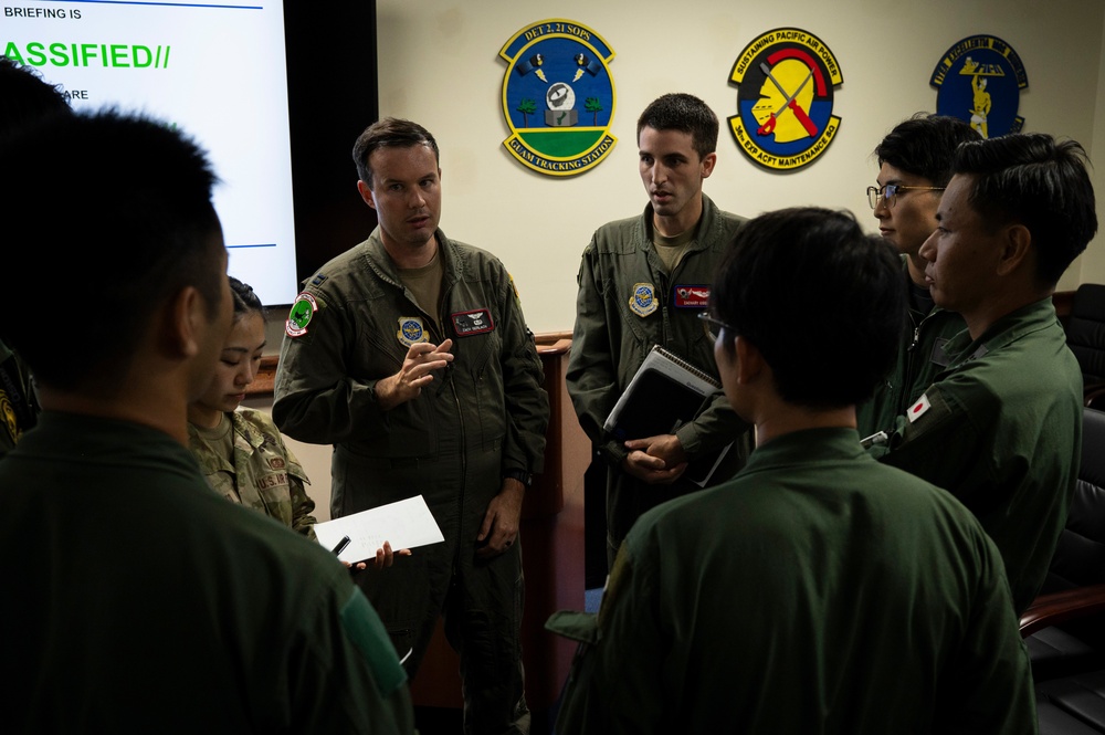 Allies participate in flyby mission brief, leverage DLE 2025 for the 81st Guam Liberation Day