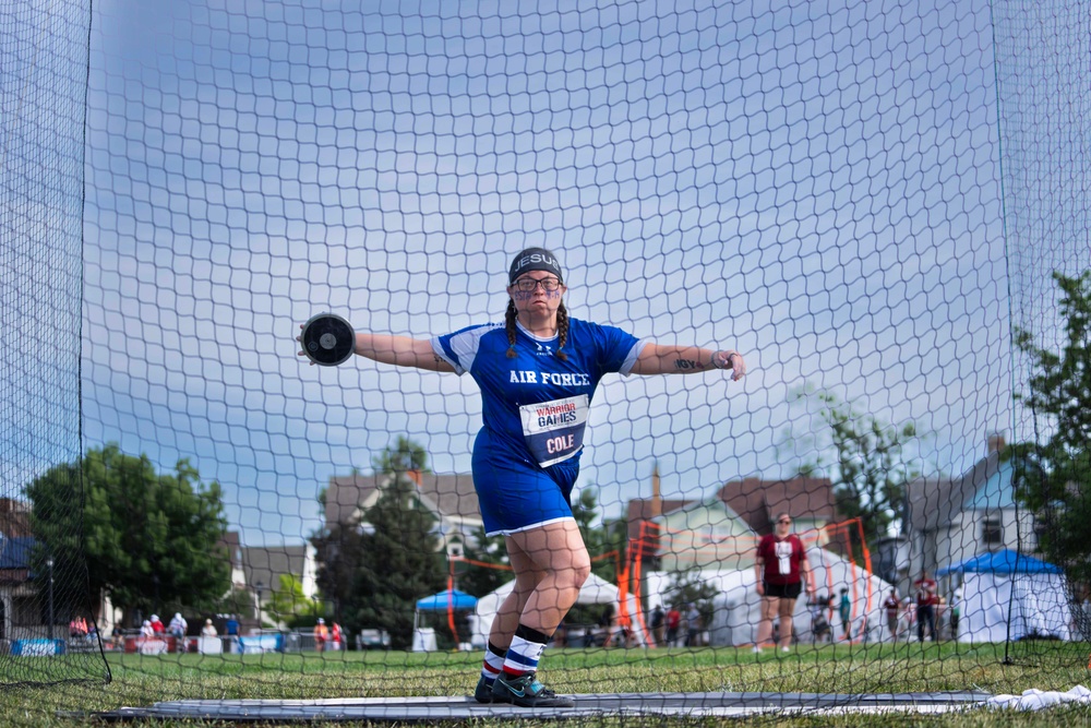 2025 DoD Warrior Games | Team Air Force | SrA Madison Cole | Field