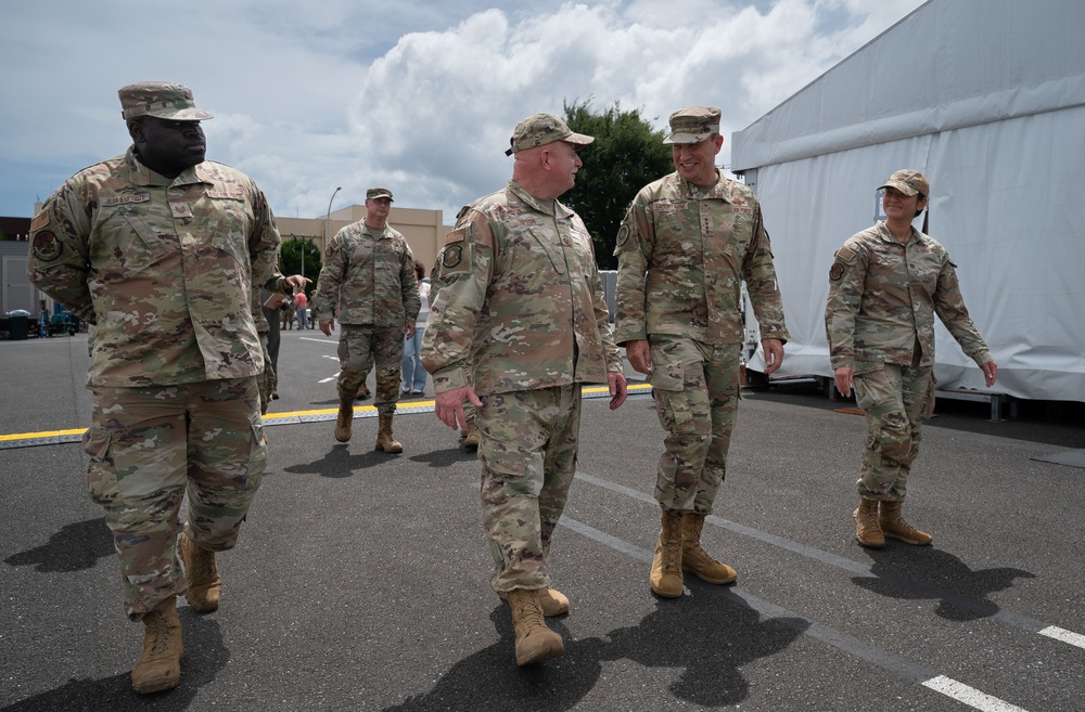 AMC commander visits Yokota for DLE 2025