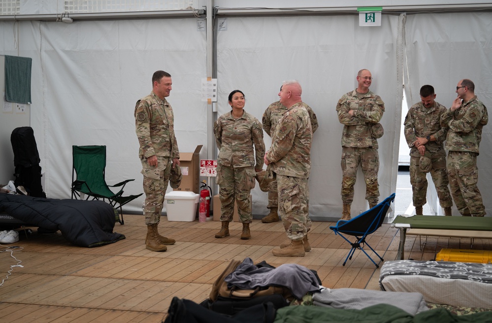 AMC commander visits Yokota for DLE 2025