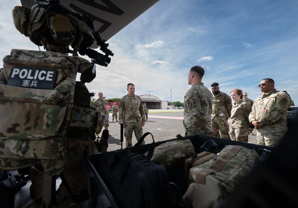 AMC commander visits Yokota for DLE 2025