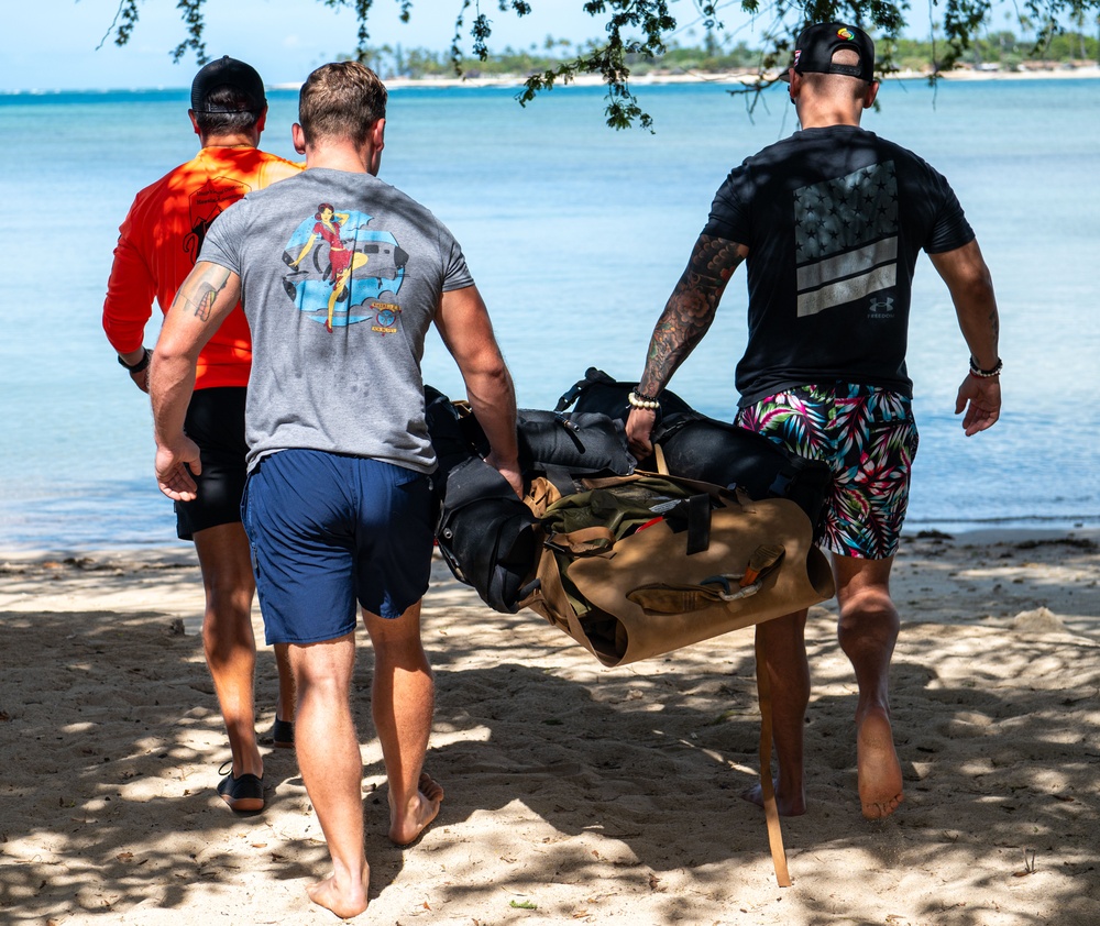 DPAA conducts water sked training