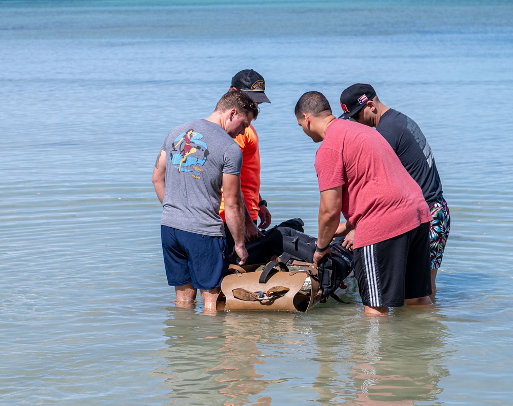 DPAA conducts water sked training