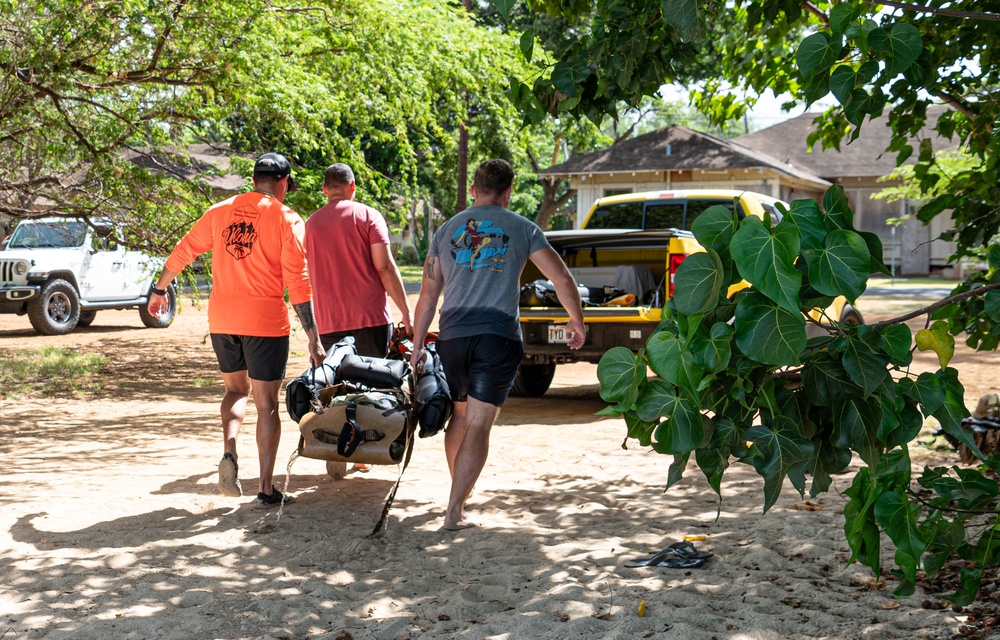 DPAA conducts water sked training