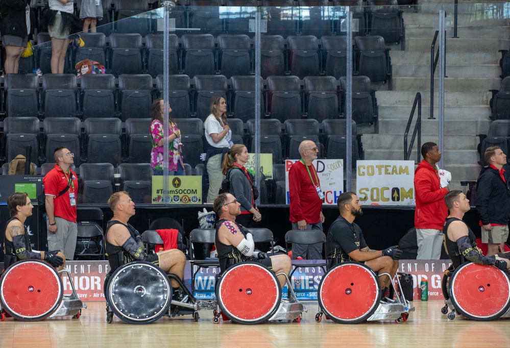 Wheelchair Rugby Event at the 2025 DoD Warrior Games