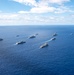 America Strike Group Conducts Formation Sail During Talisman Sabre 25