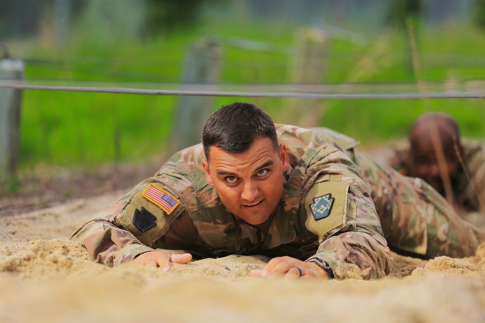 Conquering the Course: 213th RSG Soldier Tests Skills at Fort Indiantown Gap