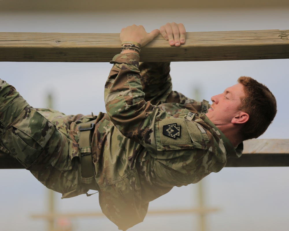 Conquering the Course: 213th RSG Soldier Tests Skills at Fort Indiantown Gap