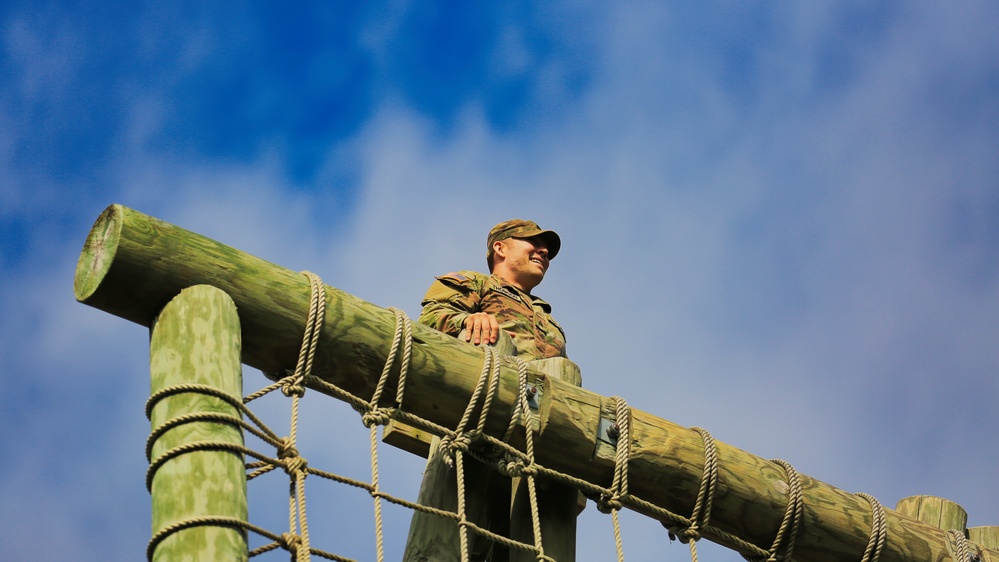 Conquering the Course: 213th RSG Soldier Tests Skills at Fort Indiantown Gap