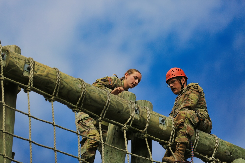 Conquering the Course: 213th RSG Soldier Tests Skills at Fort Indiantown Gap
