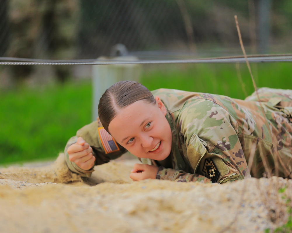 Conquering the Course: 213th RSG Soldier Tests Skills at Fort Indiantown Gap