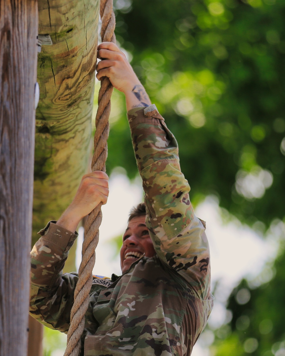 Conquering the Course: 213th RSG Soldier Tests Skills at Fort Indiantown Gap