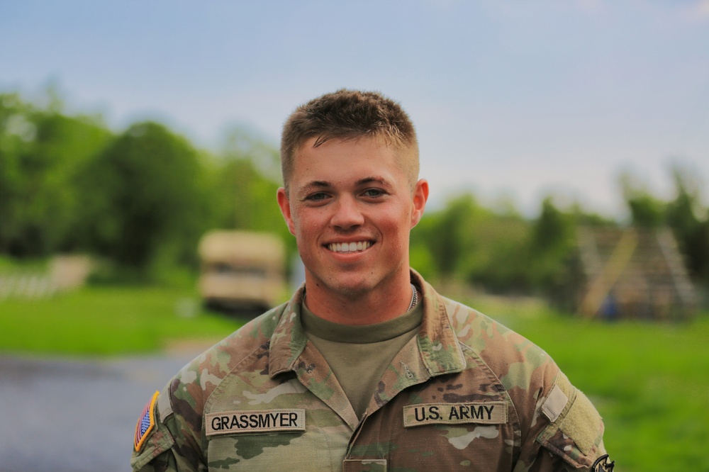 Conquering the Course: 213th RSG Soldier Tests Skills at Fort Indiantown Gap