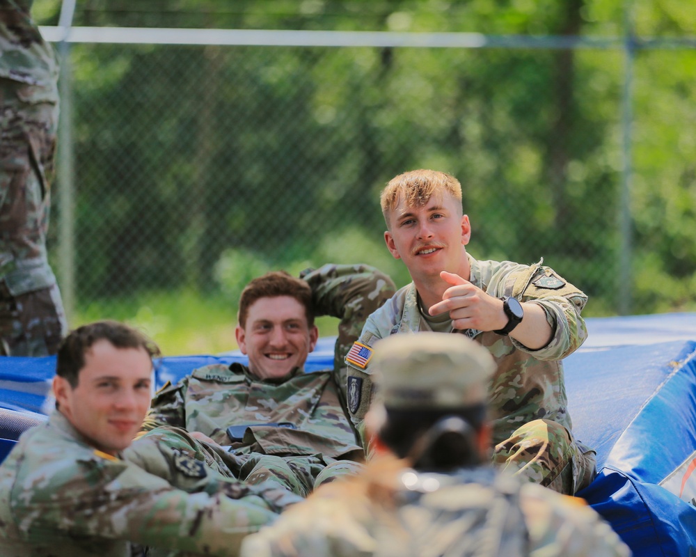 Conquering the Course: 213th RSG Soldier Tests Skills at Fort Indiantown Gap