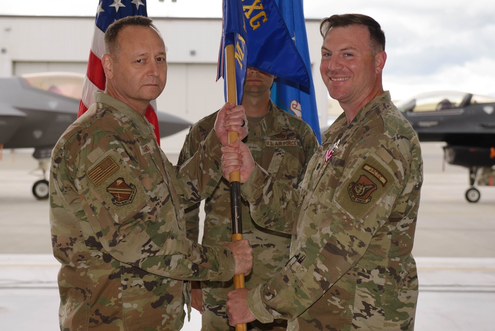 354th MXS Change of Command