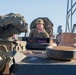 Australian tanks aboard a U.S. Army watercraft