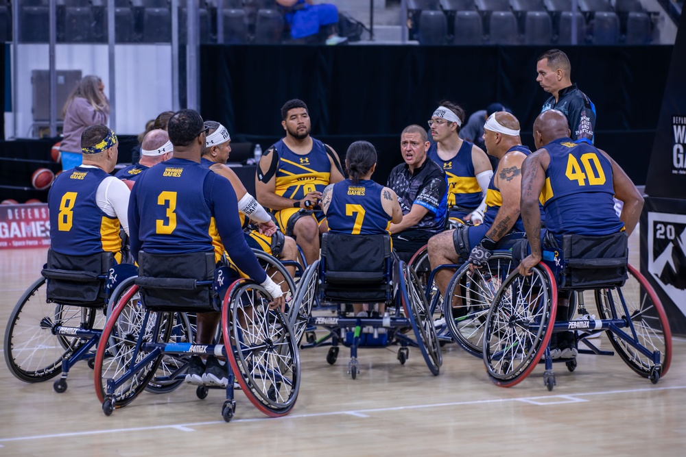 Team Navy competes in Warrior Games 2025